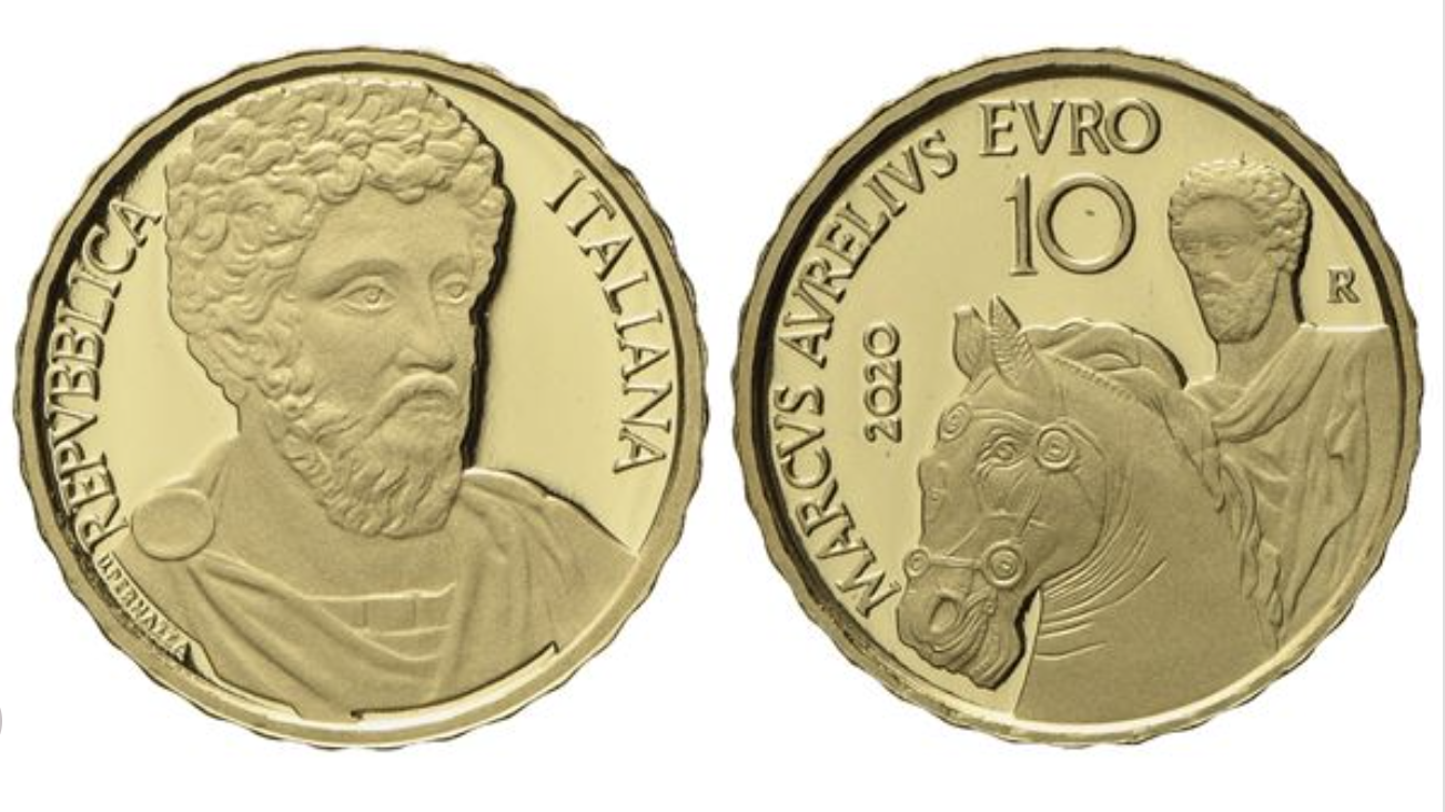 2020 10 Euro Imperatori romani Marco Aurelio FS